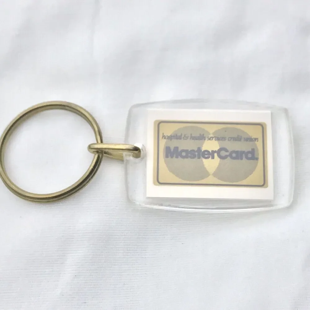Mastercard Key Chain Hospital and Health services Credit Union Vintage
